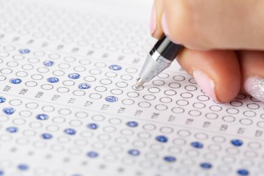 cevapları ile test puanı levha