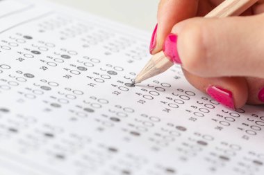 cevapları ile test puanı levha