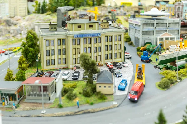 Miniaturowy Świat Zbliżenie — Zdjęcie stockowe