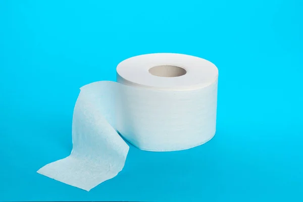 Papier Toilette Déroulant Gros Plan — Photo