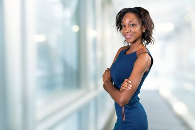 Afro-Amerikan kadın portresi 