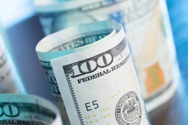 Amerikan Doları banknot yakın çekim