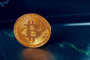 bitcoin ve grafik izole kapat