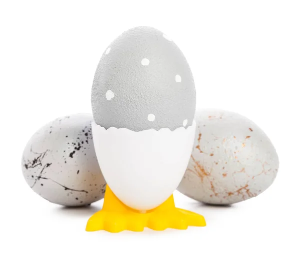 復活祭の卵は分離された背景 — ストック写真