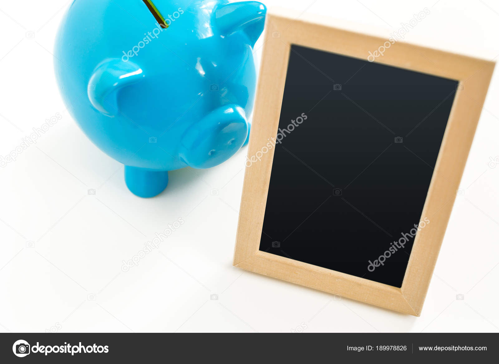 Piggy Bank Empty Frame Copy Space Stock Photo Fotofabrika 189978826 Piggy Bank Empty Frame Copy Space Stock Photo