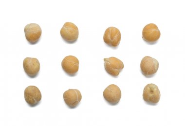 Grup beyaz zemin üzerine fasulye