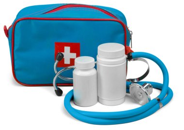 farklı nesnelerle sağlık kavramı