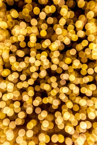 Abstract Golden Bokeh Background — Stock Photo, Image