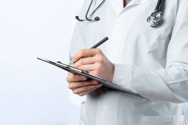 Kadın tıp doktoru yakın çekim