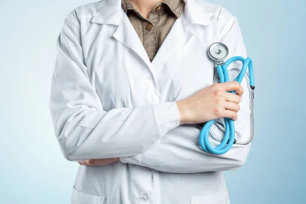 Kadın Tıp Doktoru Yakın Çekim — Stok fotoğraf