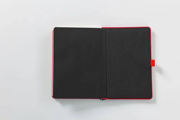Notebook Isolato Sfondo Bianco — Foto Stock