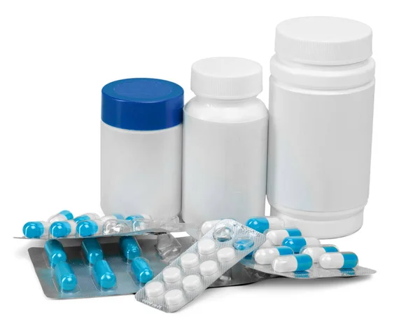 Medication Isolated White Background — Stock Photo, Image