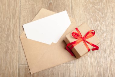 Vintage hediye kutusu yakın çekim