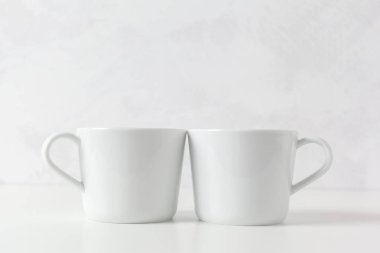 Kahve bardağı masaya yakın çekim