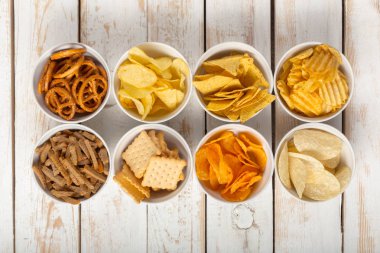 Simit kase yukarıdan ahşap tablo