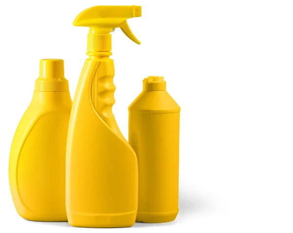 Matériel de lavage et de nettoyage sur fond blanc — Image Matériel Lavage Nettoyage Sur Fond Blanc Images De Stock Libres De Droits