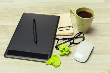 Çalışma place Designer, yakın çekim