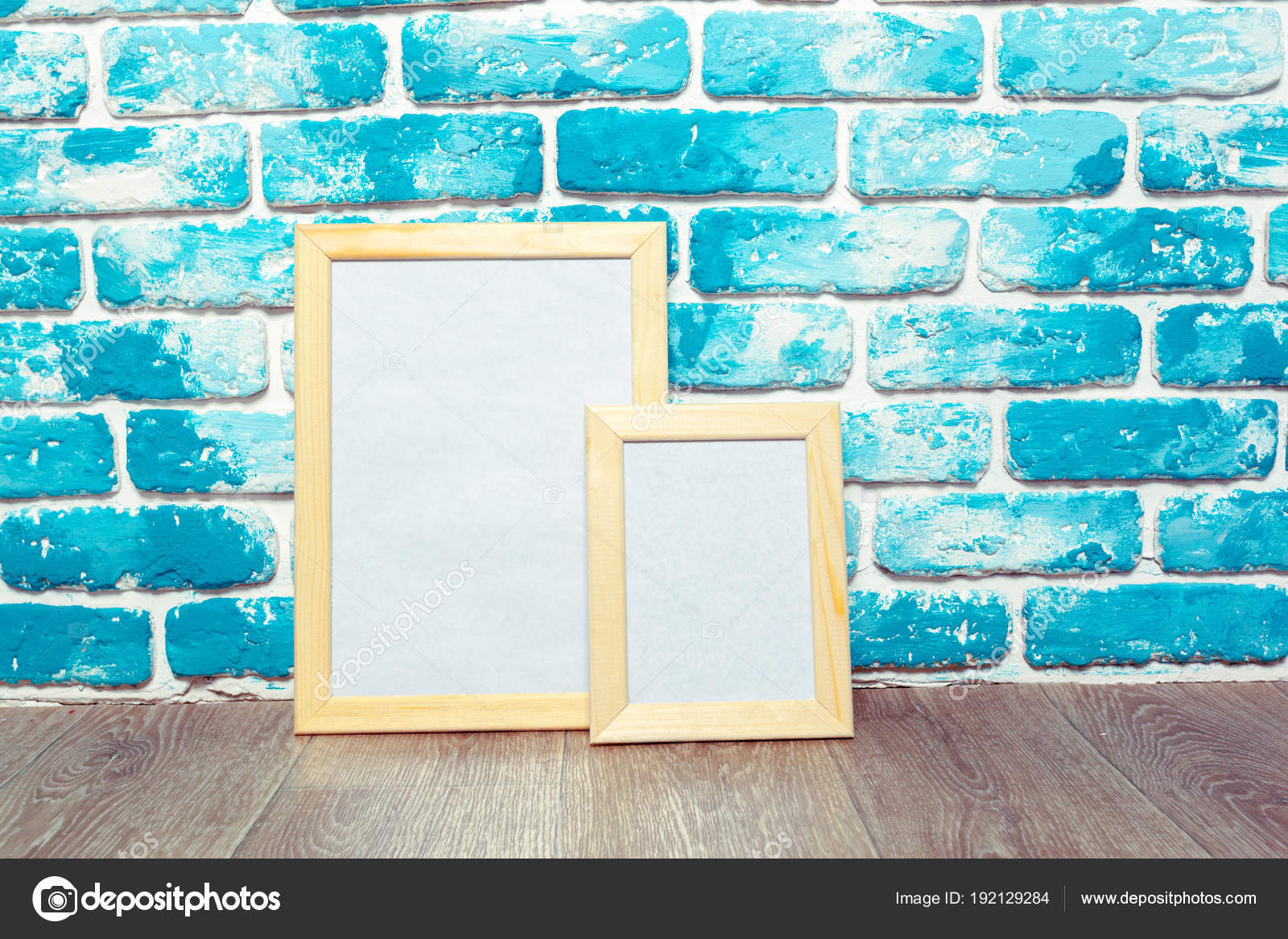 Picture Frames Brick Wall Stock Photo by ©Fotofabrika 192129284