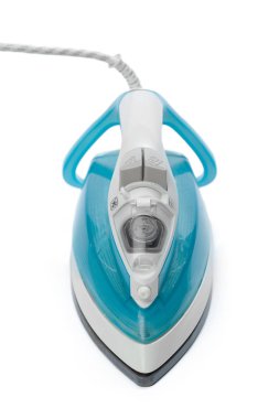 Beyaz bir arka plan üzerinde izole demir