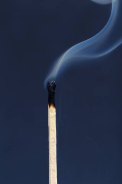 Soluk ahşap maç yakın çekim