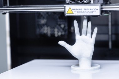 3D baskı devam ediyor yakın çekim