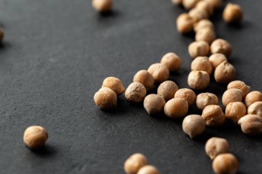 Soya fasulyesi kadeh makro yakın çekim