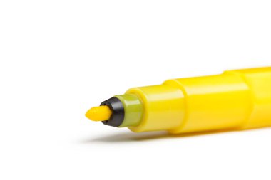 Renkli kalem beyaza yakın. Yaratıcı Fotoğraf