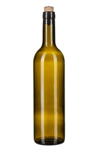 Wine Bottle Isolated White Background — Stock Photo, Image