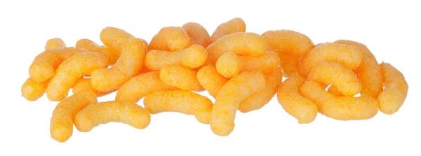 Erdnuss, Maiskörner isoliert mit weißem Hintergrund — Stockfoto