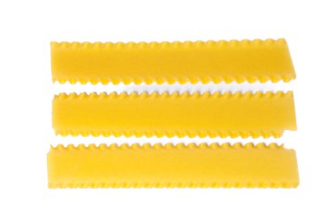 pasta on white background. close up. creative photo.