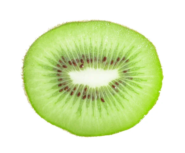 Kiwi fruits isolated on white background. creative photo. — Stock Photo, Image