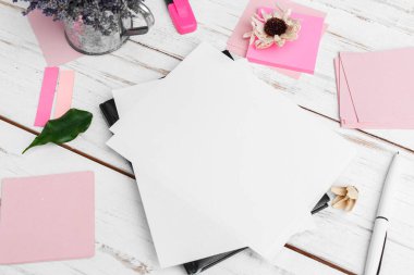 Office work place. close up. creative photo.