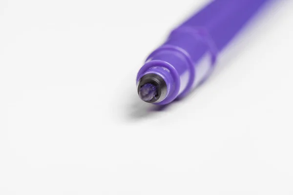 Color pen on the table. Close up. — Stock Photo, Image