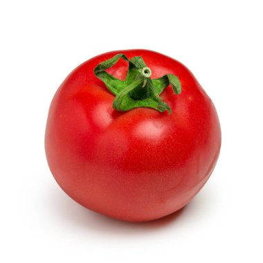 Domates izole edilmiş. Taze domates. kırpma yolu ile