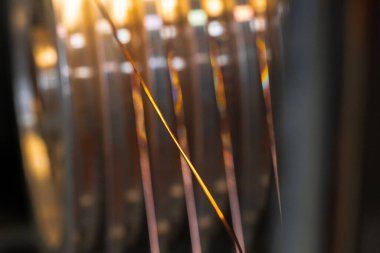 Kablo fabrikasında kablo üretimi kapanıyor.