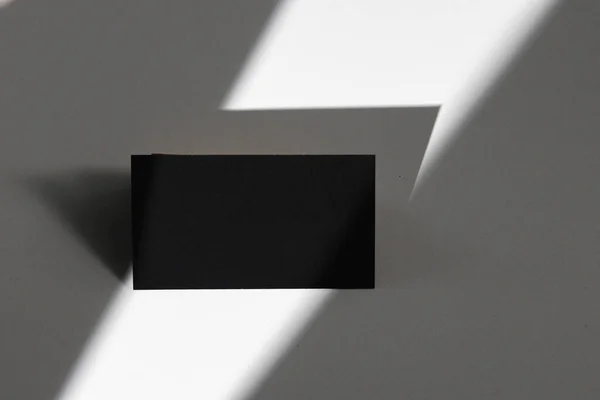 Ciemne zdjęcie makiety szablonu tożsamości biznesowej — Zdjęcie stockowe