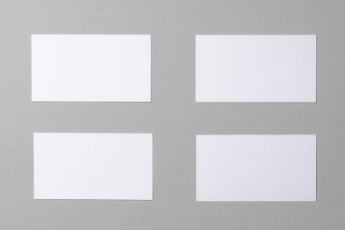 Gri üzerine kopyalama alanı olan kartlar oluşturuldu