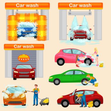 Oto Yıkama Servisleri, otomatik su ve sabun ile Temizleme