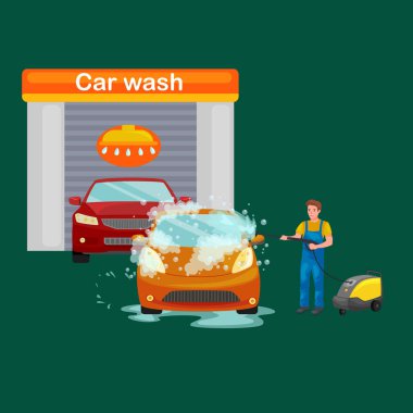 Oto Yıkama Servisleri, otomatik su ve sabun ile Temizleme