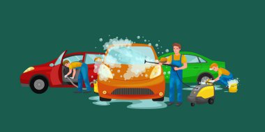 Oto Yıkama Servisleri, otomatik su ve sabun ile Temizleme