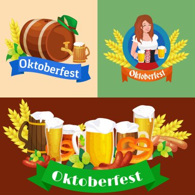 Açık ve koyu bira bir pub arka plan snacks ile bardak.