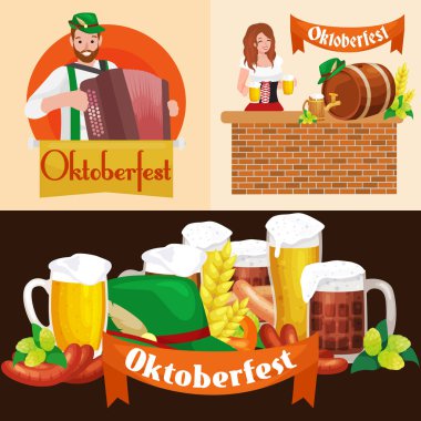 Açık ve koyu bira bir pub arka plan snacks ile bardak.