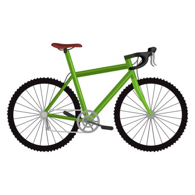 spor veya Kentsel şehir yolculuğu için izole Elektrikli bisiklet