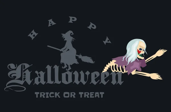 Happy Halloween Badge et étiquette — Image vectorielle