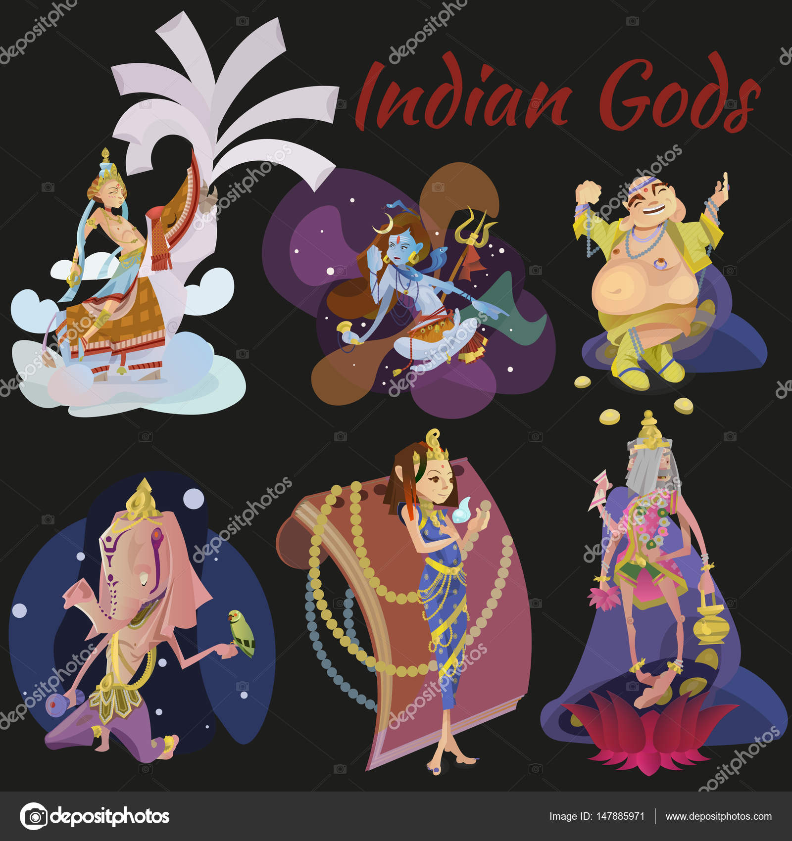 wallpapers Yoga Poses And The Gods They Worship depositphotos