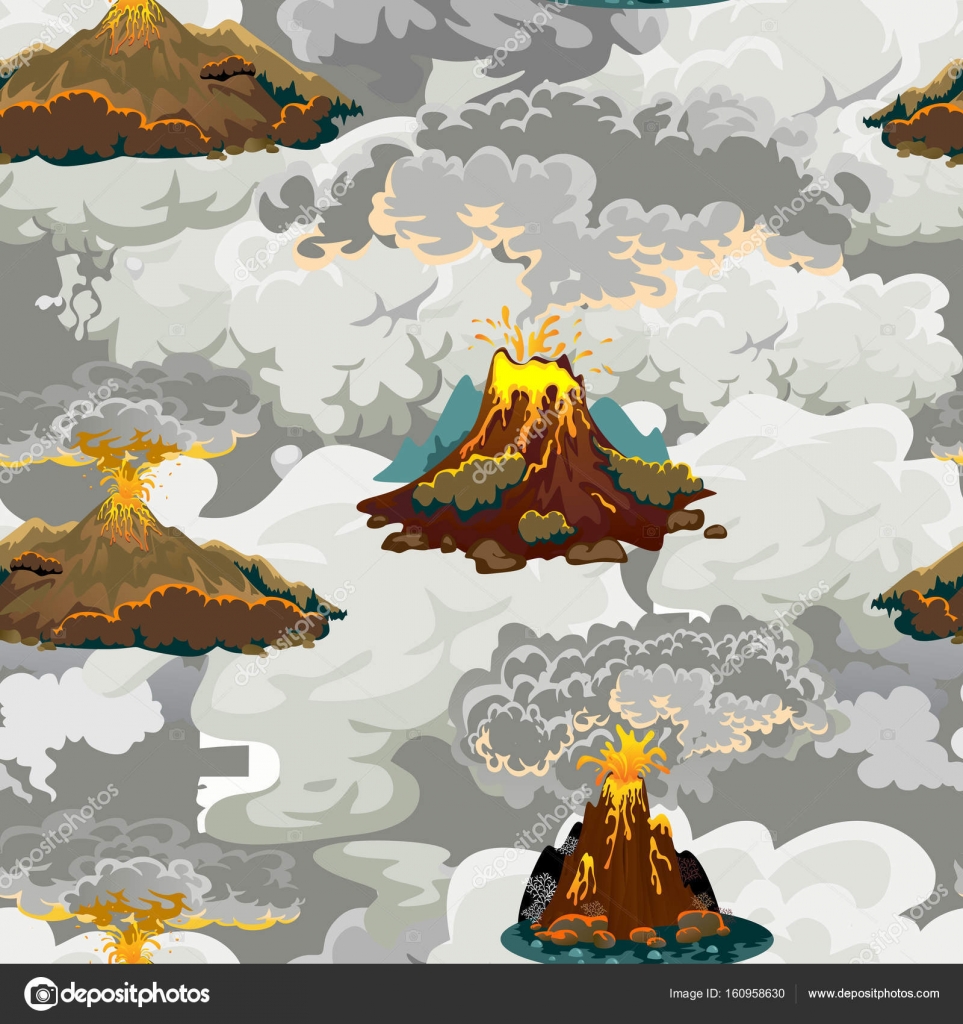 Magma Texture Vector Art Stock Images Depositphotos