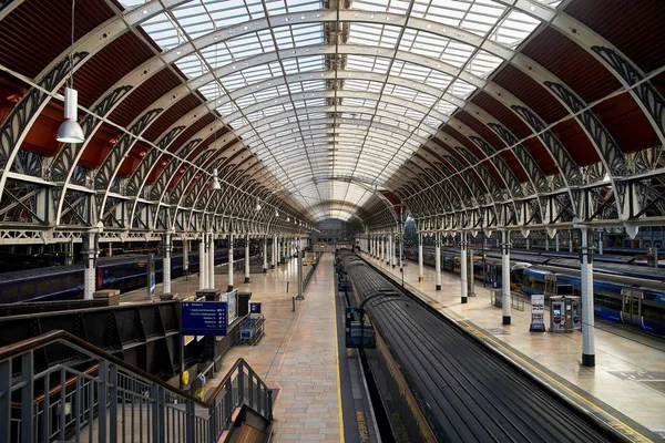 A londoni Paddington állomás Stock Kép