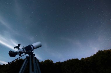 Astronomik teleskop gece gökyüzü büyük ayı takımyıldızı, büyük ayı 