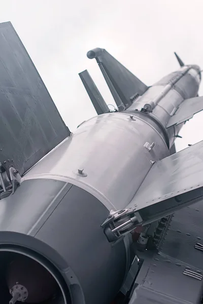 Баллистическая Ракета Ядерная Ракета Боеголовкой Военный Бэкгунд — стоковое фото