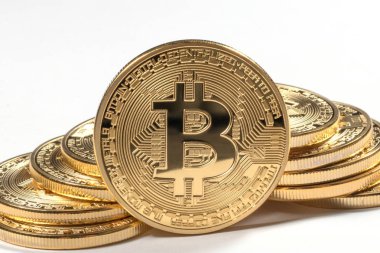 Altın Bitcoins. Yeni sanal para.